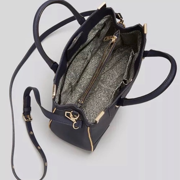 Rebecca Minkoff Amorous Satchel – Black Leather Crossbody / Top Handle - Picture 2 of 7